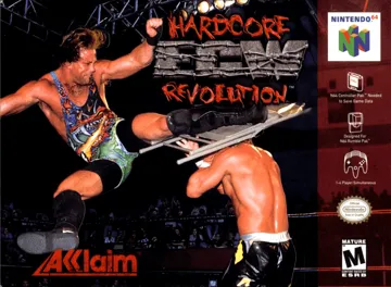 ECW Hardcore Revolution (USA) (Beta) box cover front